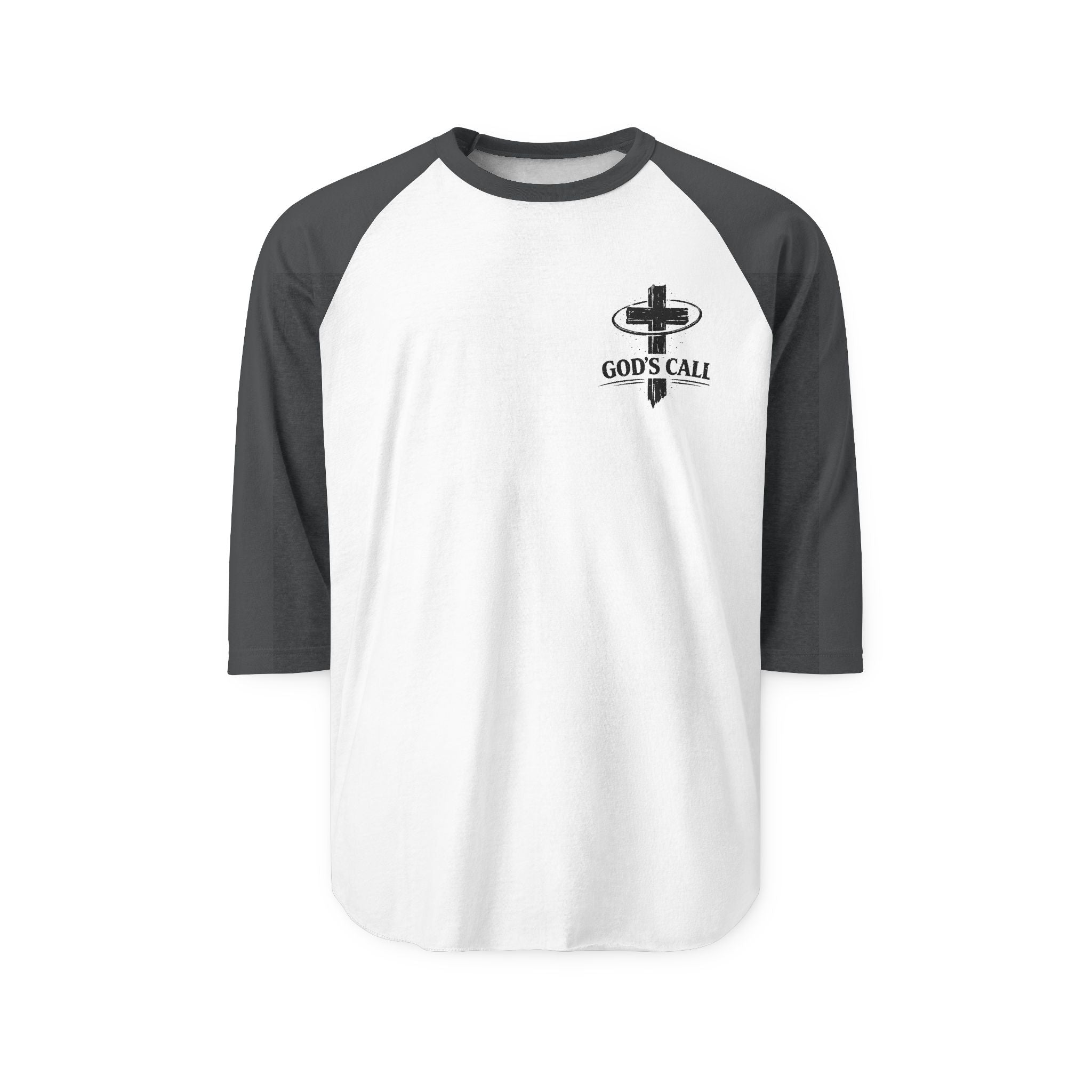 God’s Call™ Unisex 3/4 Sleeve Raglan Shirt
