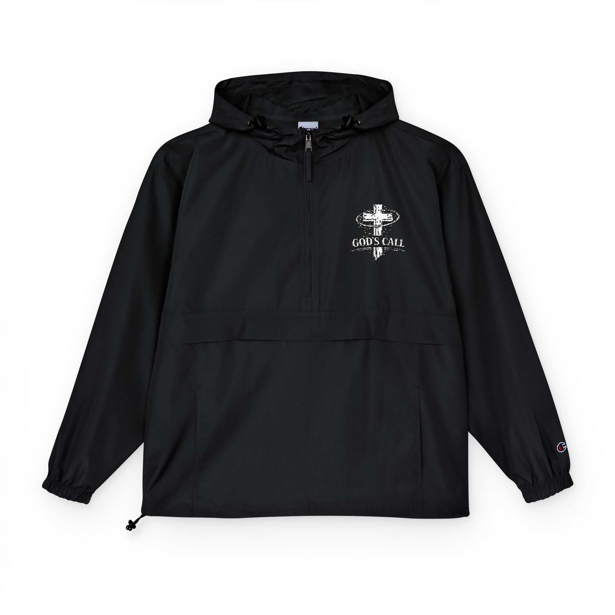 God’s Call Packable Anorak Jacket – Faith-Inspired Christian Windbreaker