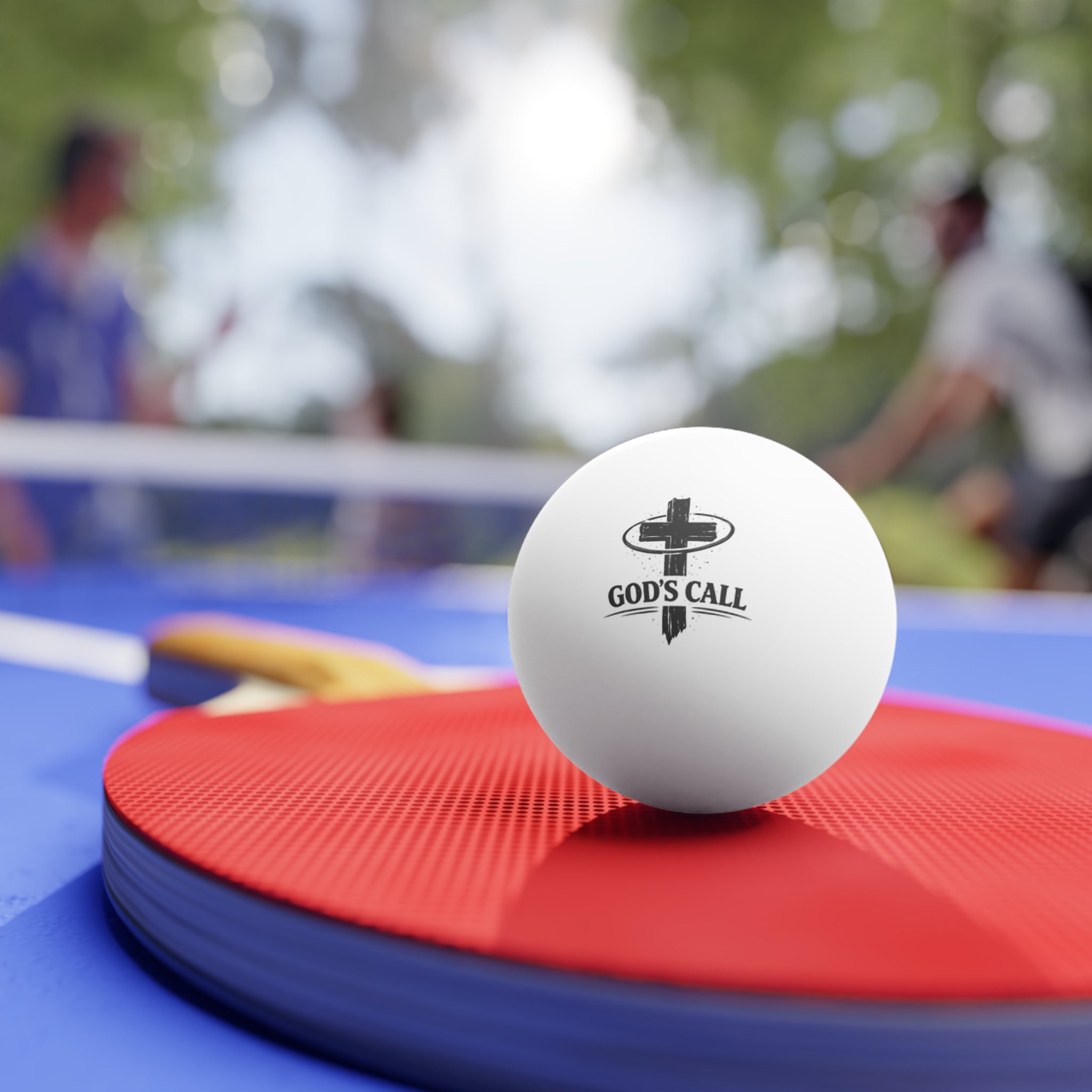 God’s Call Christian Ping Pong Ball – Inspirational Faith Table Tennis Ball "6pc"