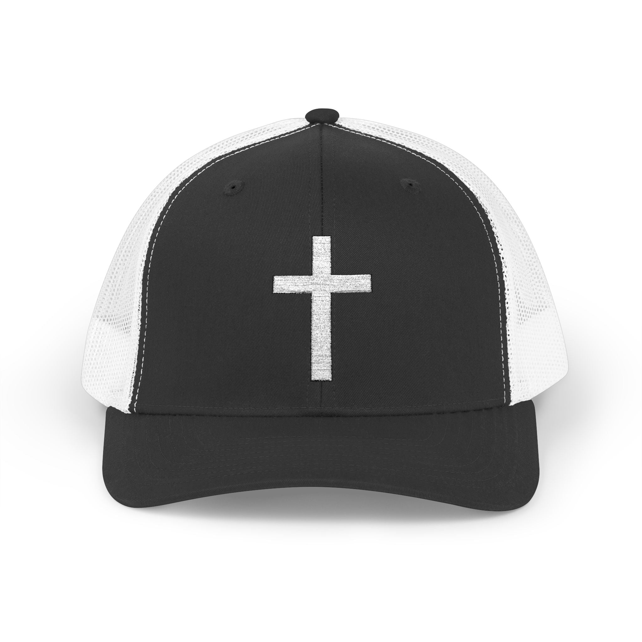Minimal Cross Christian Hat – Faith-Based Snapback Cap