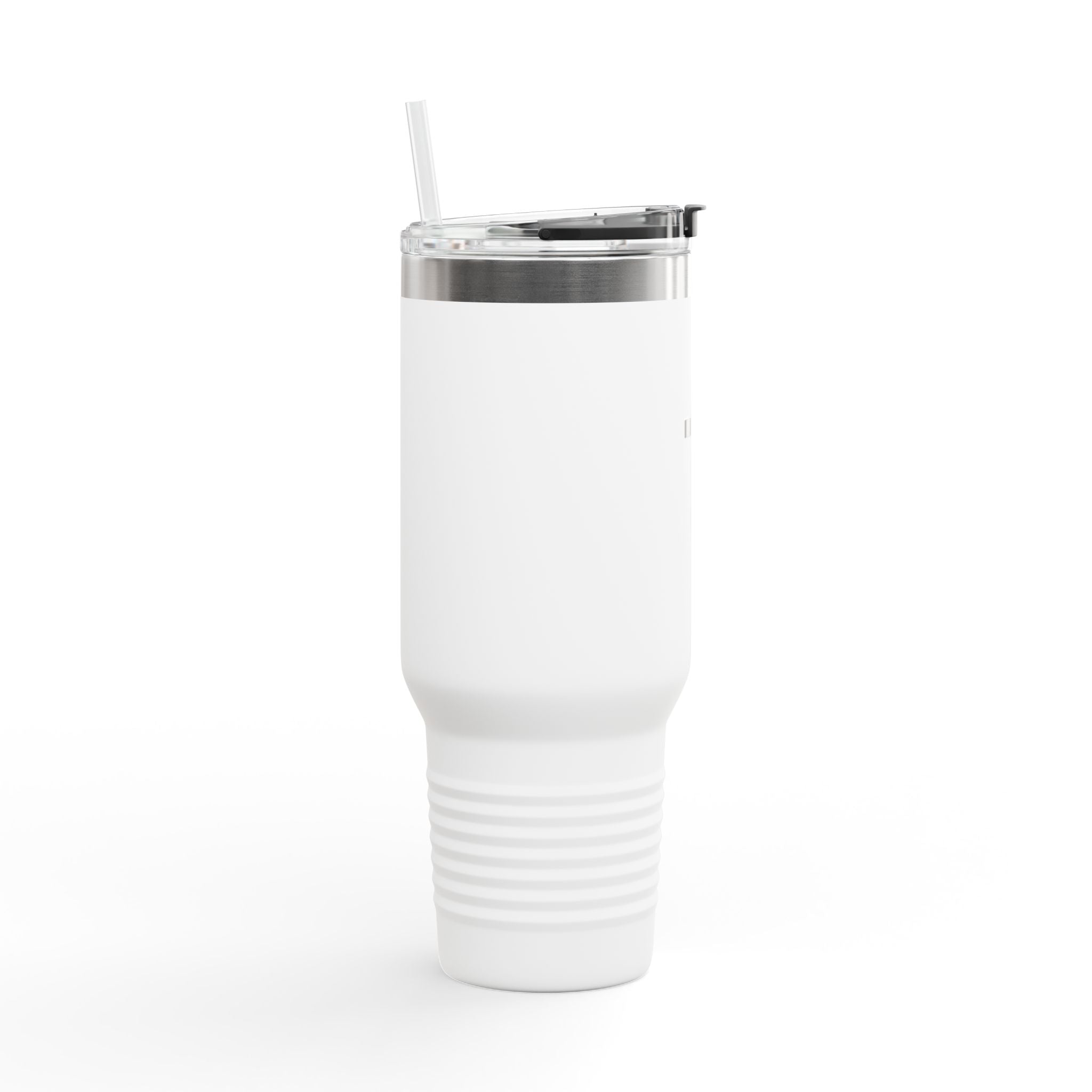 40oz Christian Cross Insulated Travel Mug with Handle & Straw – Faith-Based Stainless Steel Tumbler