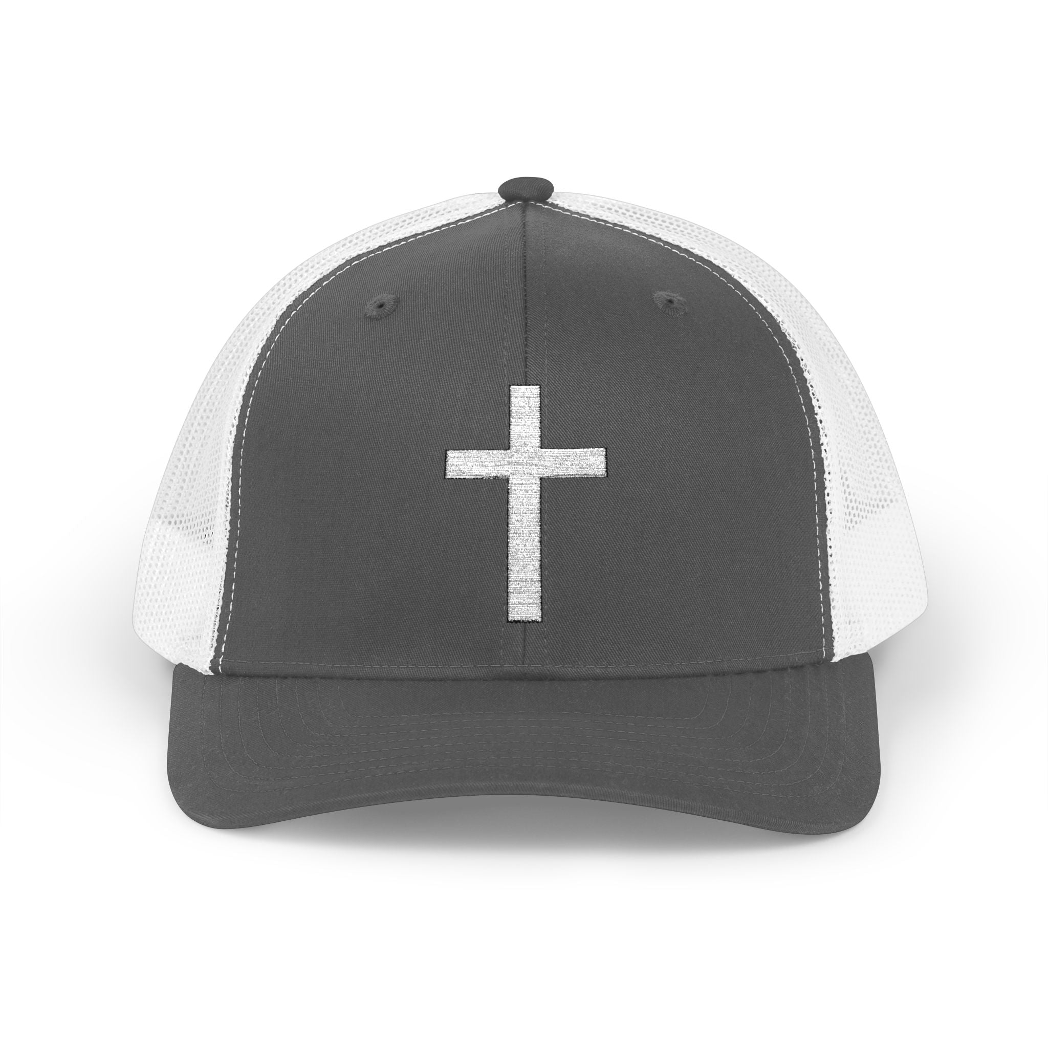 Minimal Cross Christian Hat – Faith-Based Snapback Cap