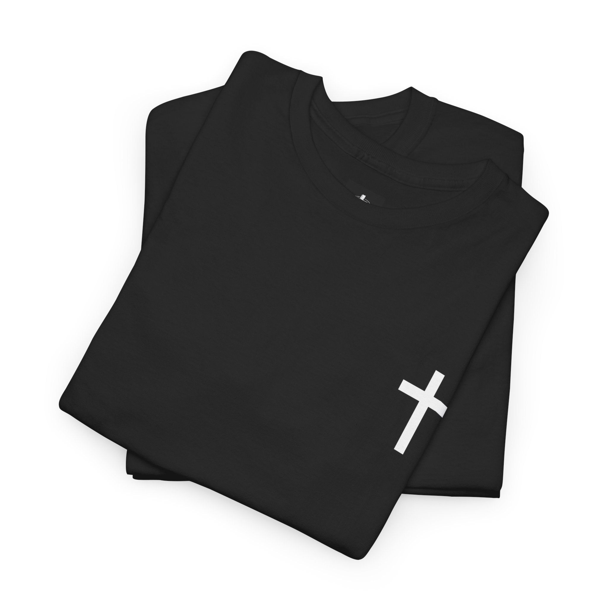 God’s Call Christian T-Shirt – Faith-Based Minimal Cross Tee | Inspirational Scripture Message