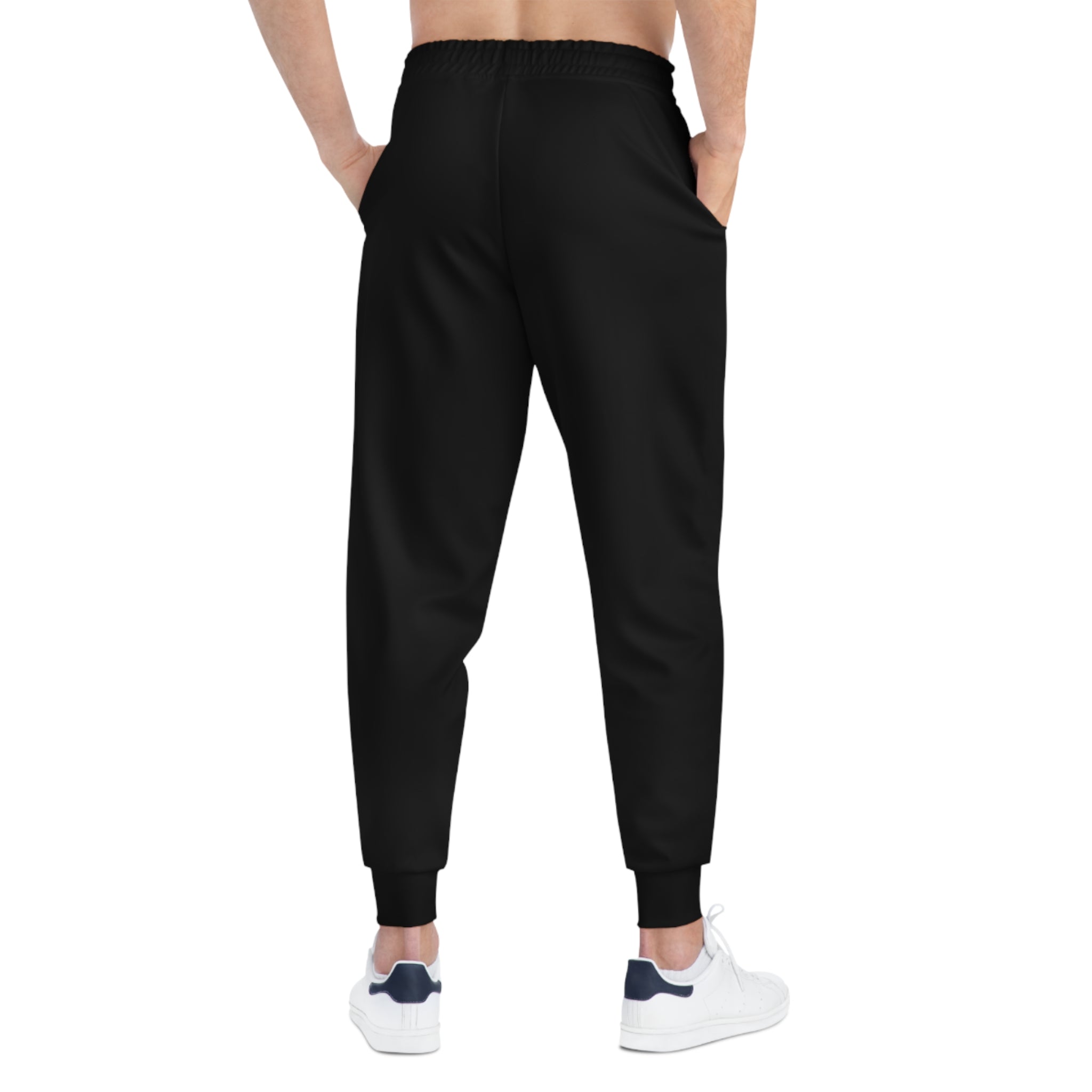 Gods Call Christian Joggers – Black Faith Cross Sweatpants (Black)