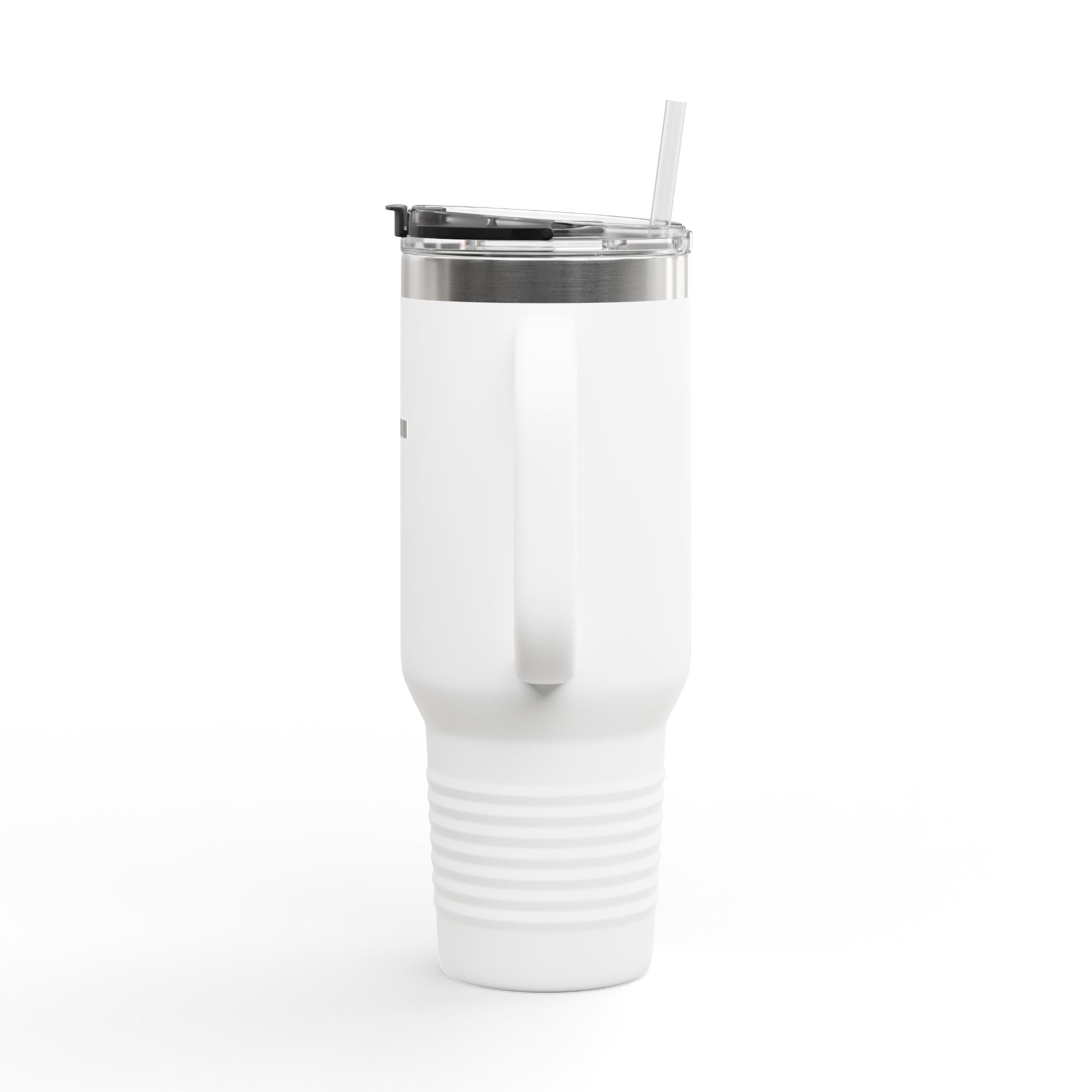 40oz Christian Cross Insulated Travel Mug with Handle & Straw – Faith-Based Stainless Steel Tumbler