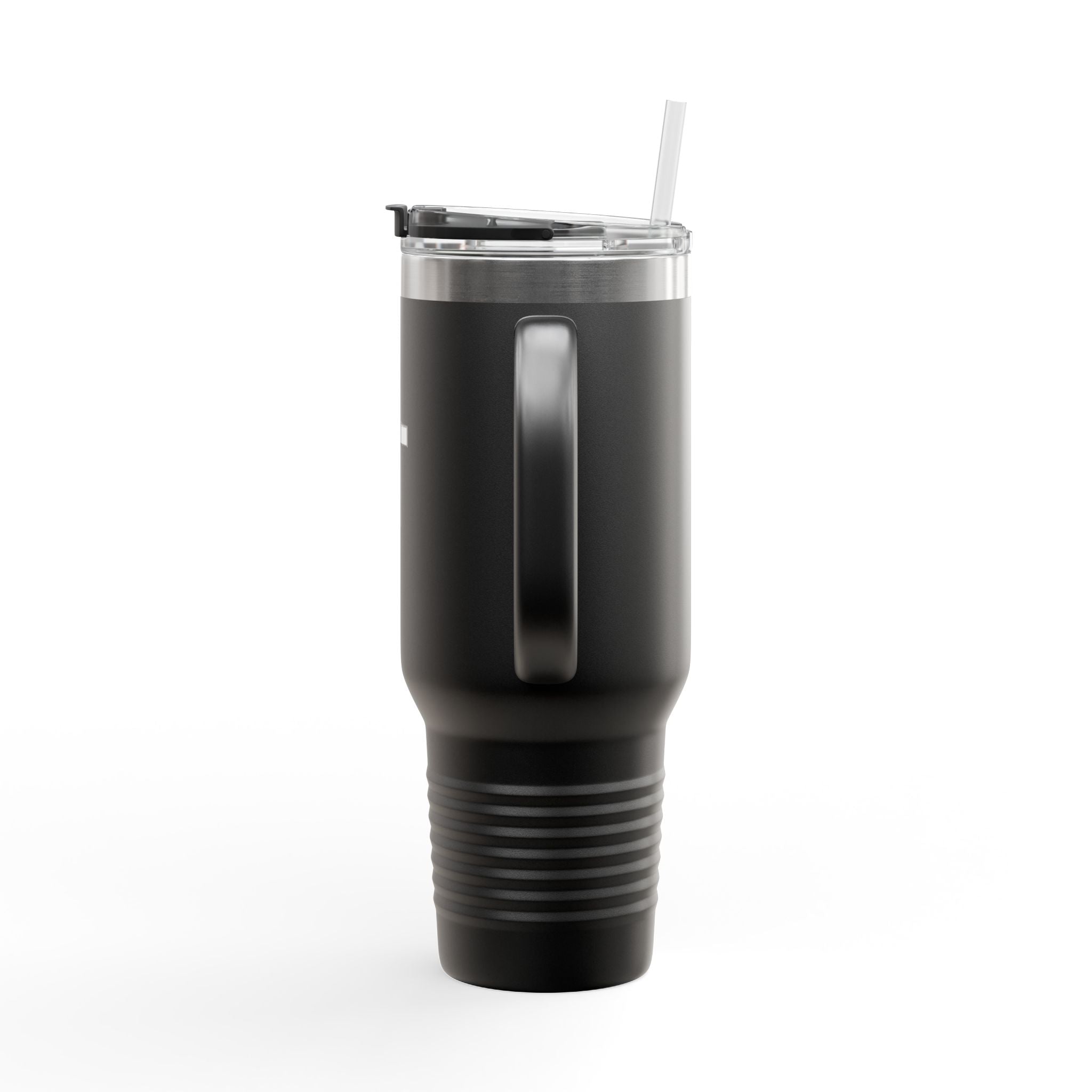 40oz Christian Cross Insulated Travel Mug with Handle & Straw – Faith-Based Stainless Steel Tumbler