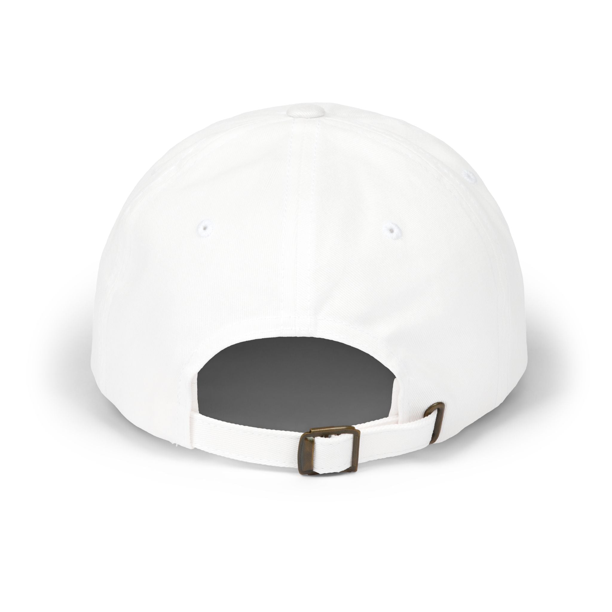 God’s Call Christian Dad Hat – Minimal Faith Cross Cap, Adjustable White Hat