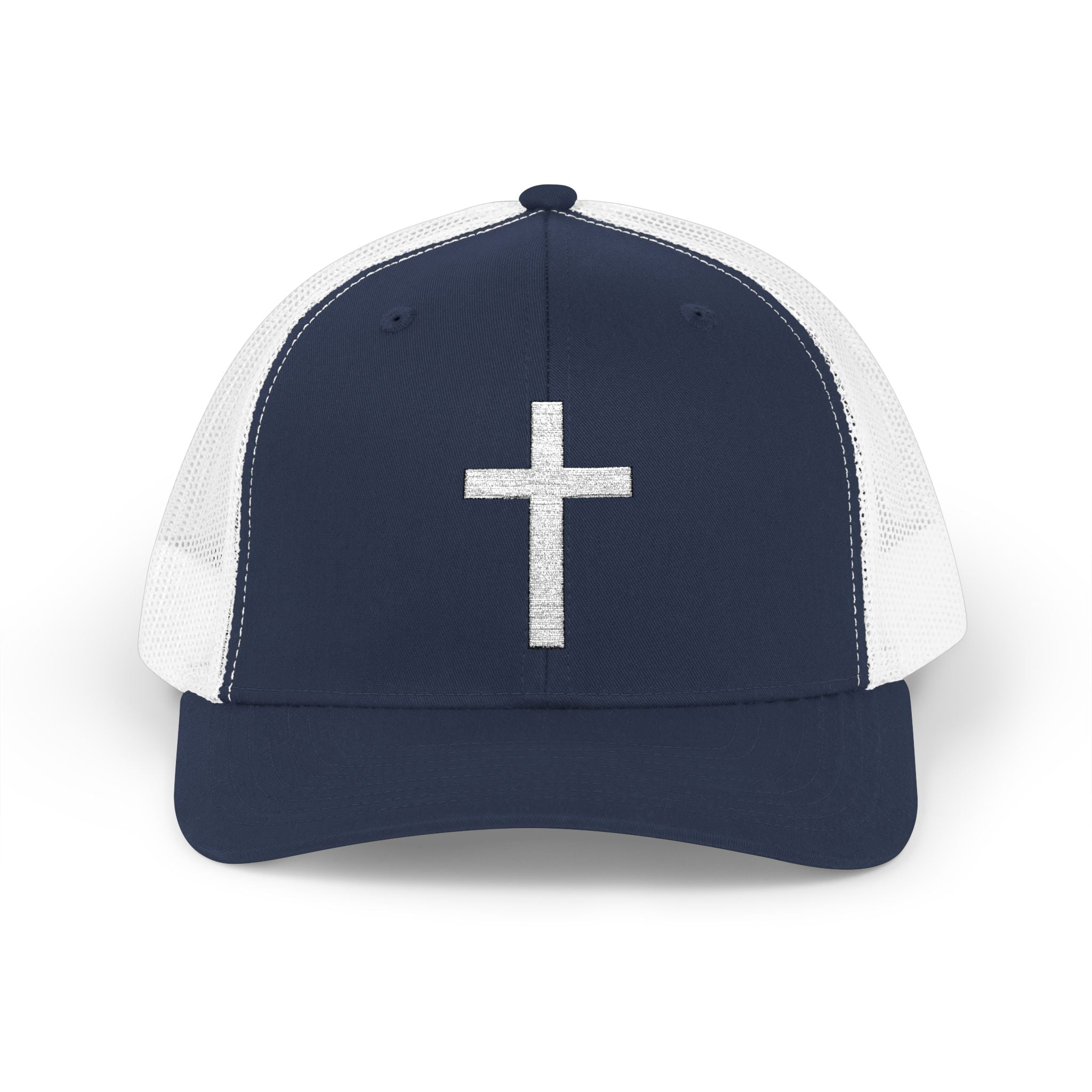 Minimal Cross Christian Hat – Faith-Based Snapback Cap